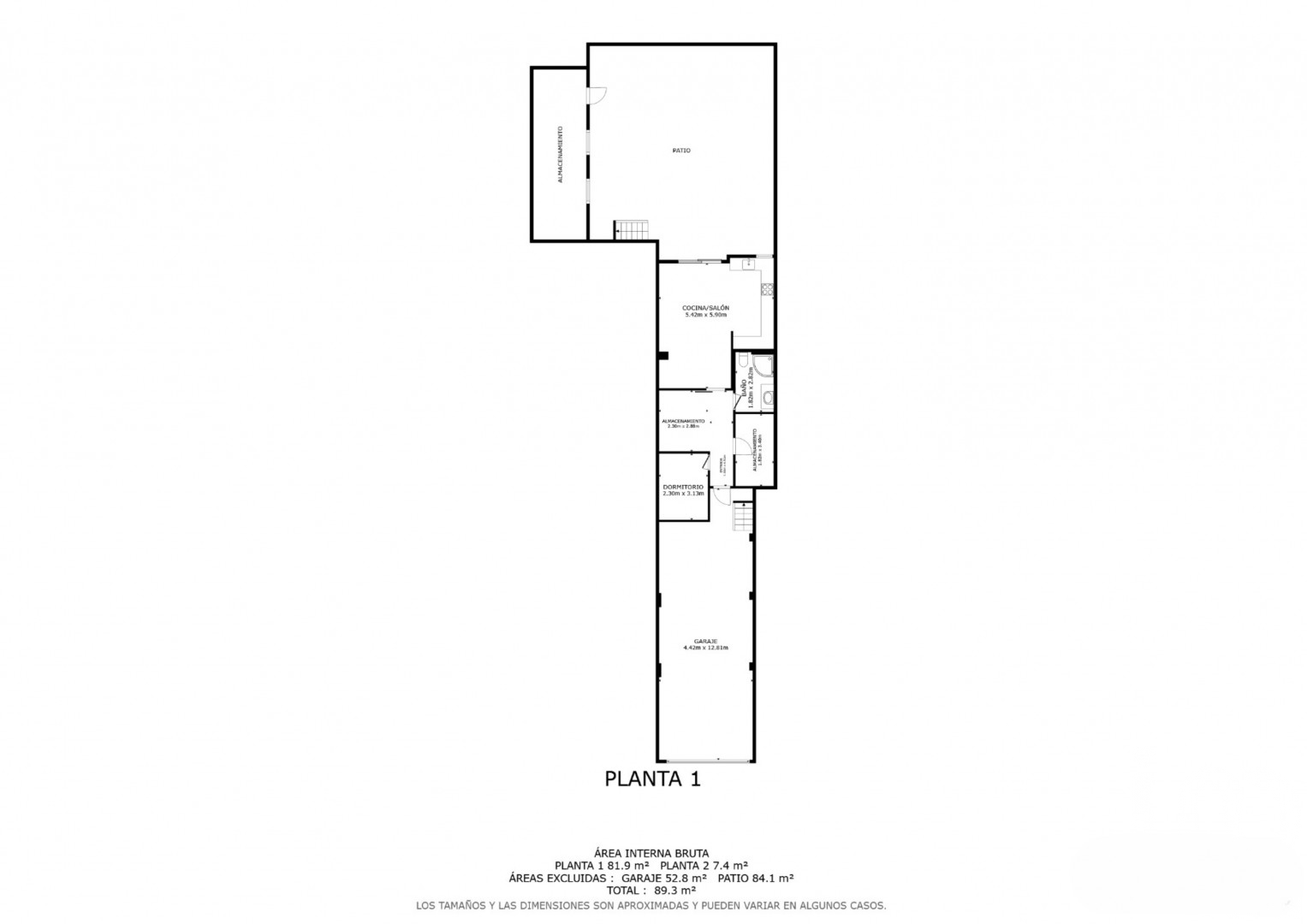 Propiedad comercial en Vilanova i la Geltrú, Barcelona, España 3 dormitorios, 110 m2 No. 153632