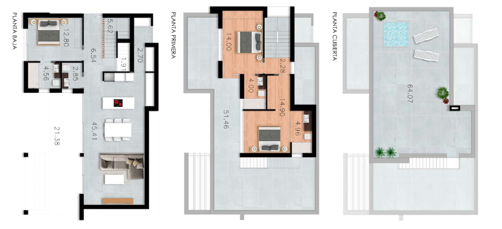 Villa in Ciudad Quesada, Alicante, Spanien 3 Schlafzimmer, 287 m2 Nr. 144823