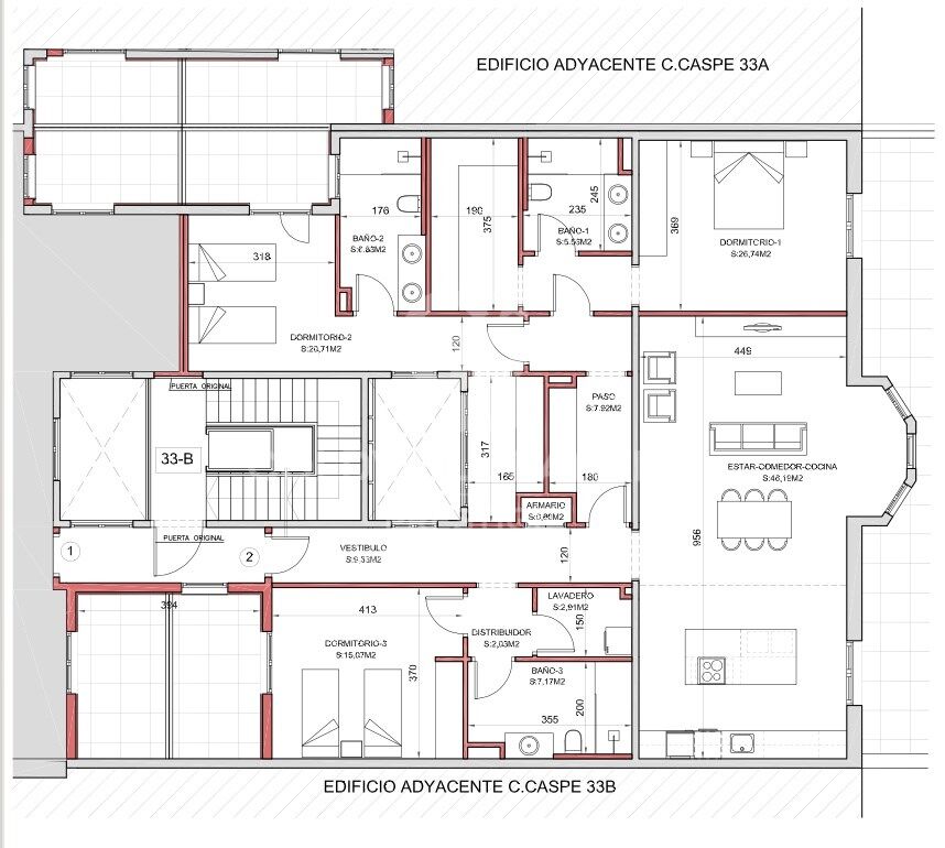 Apartament w Barcelona, Hiszpania 4 sypialnie, 200 mkw. nr 157502