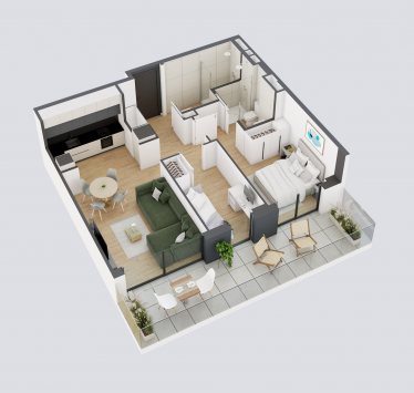 Apartment in Esplugues de Llobregat, Barcelona, Spain 3 bedrooms,  No. 141336