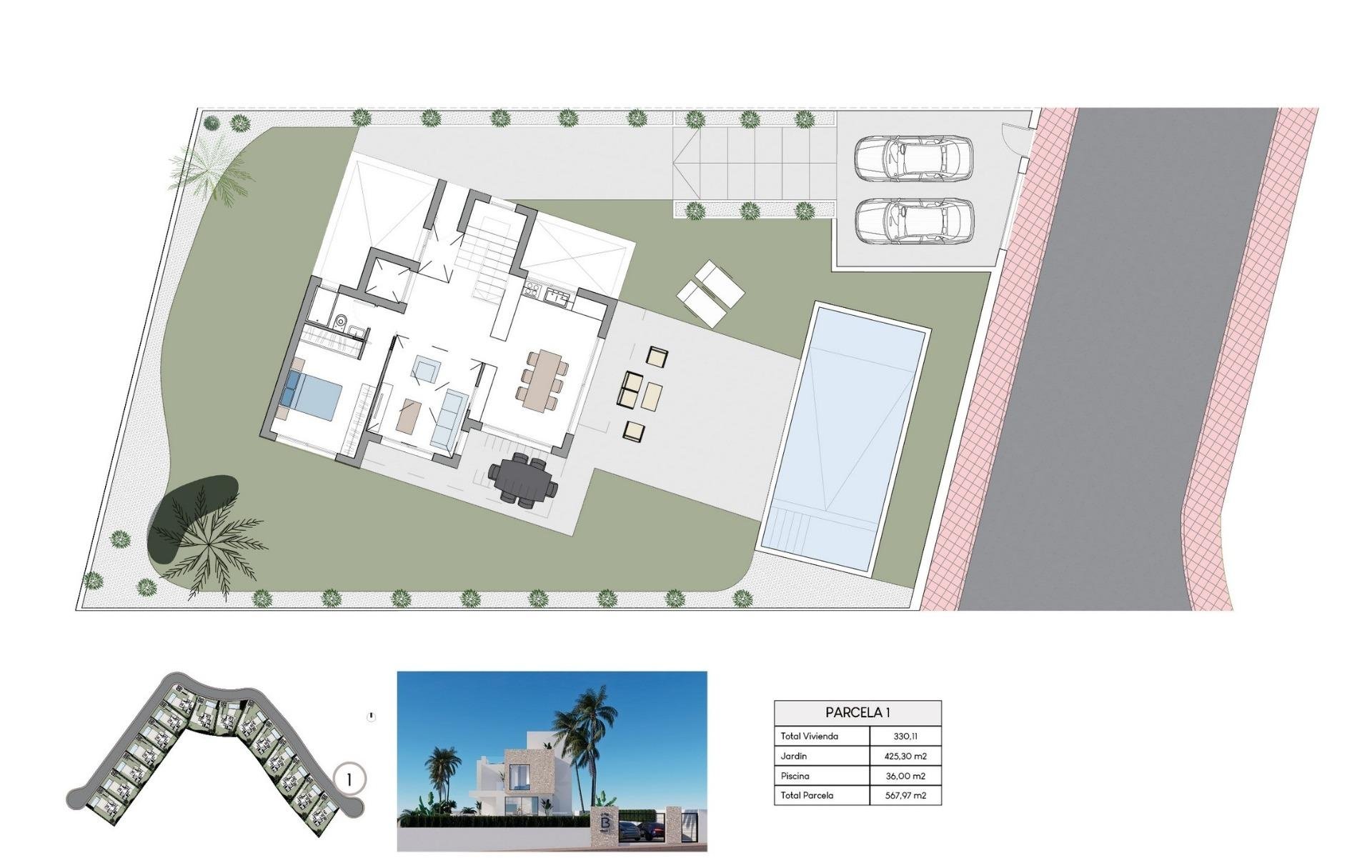 Huvila Finestrat, Alicante, Espanja 4 makuuhuonetta, 260 m2 No. 103343