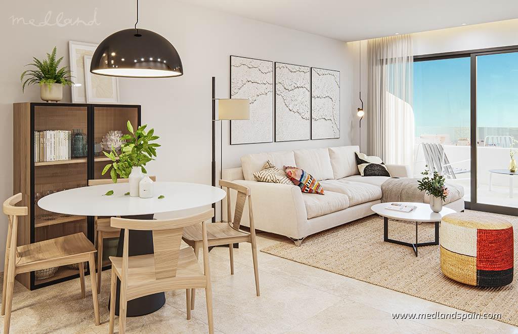 Appartamento a Torrevieja, Alicante, Spagna 3 camere da letto, 106.3 mq. N° 105030
