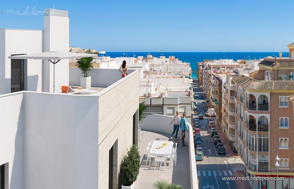 Appartamento a Torrevieja, Alicante, Spagna 3 camere da letto, 111.6 mq. N° 105031