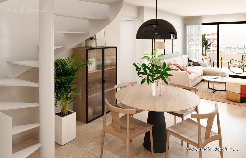 Appartamento a Torrevieja, Alicante, Spagna 3 camere da letto, 111.6 mq. N° 105031