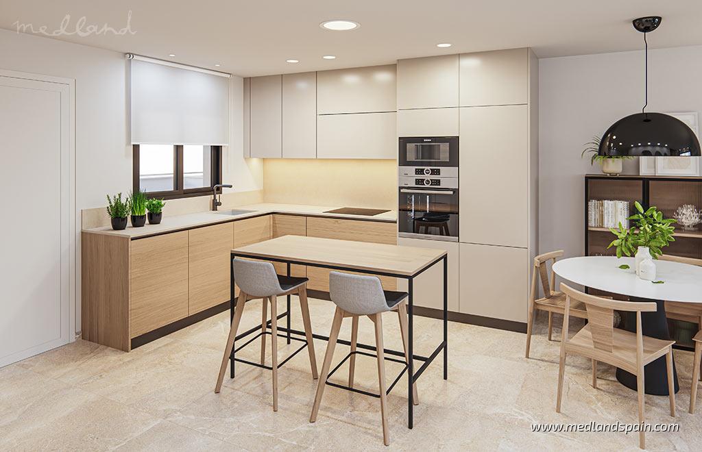 Appartamento a Torrevieja, Alicante, Spagna 3 camere da letto, 111.6 mq. N° 105031