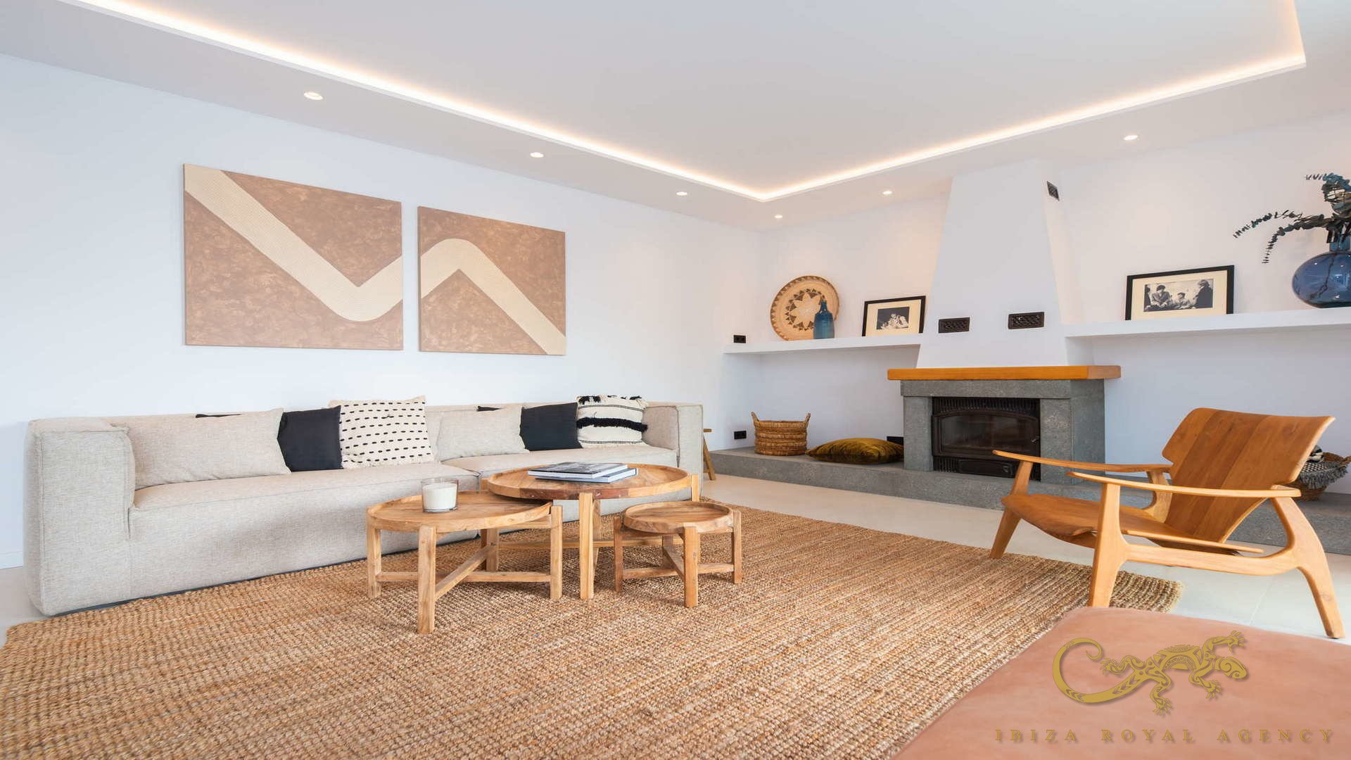 Villa a Sa Carroca, Ibiza, Spagna 3 camere da letto, 318 mq. N° 139390