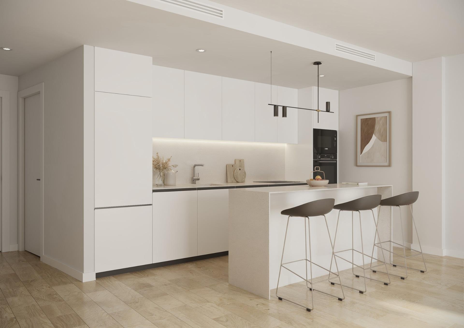 Apartamento en San Pedro de Alcántara, Málaga, España 3 dormitorios, 150 m2 No. 193860