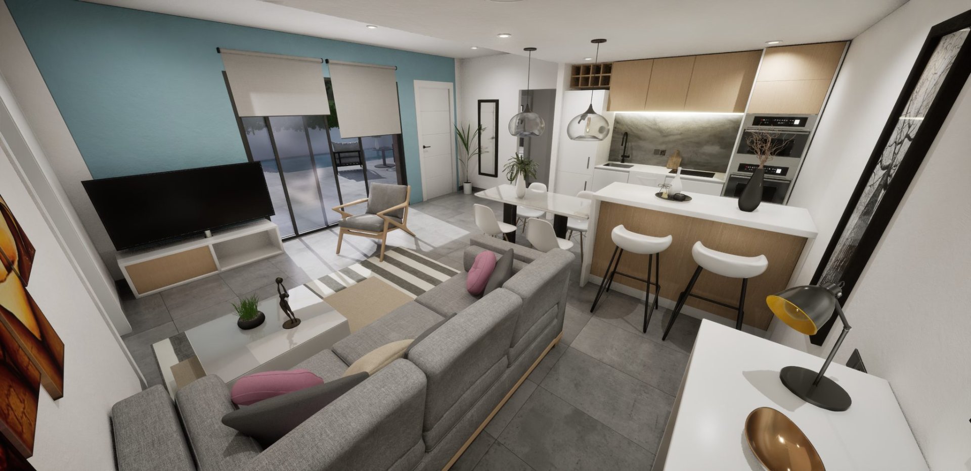 Villa Torre-Pacheco, Murcia, Spānijā 3 istabas, 84 m2 Nr. 167253