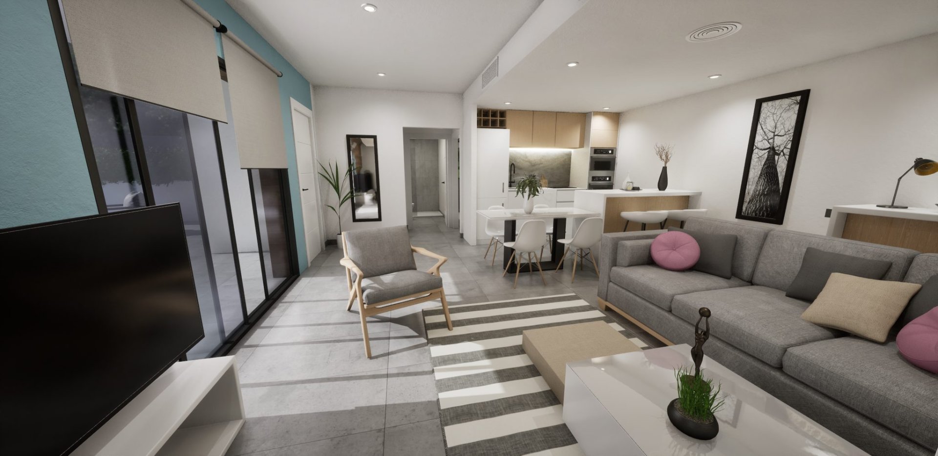 Villa Torre-Pacheco, Murcia, Spānijā 3 istabas, 84 m2 Nr. 167253