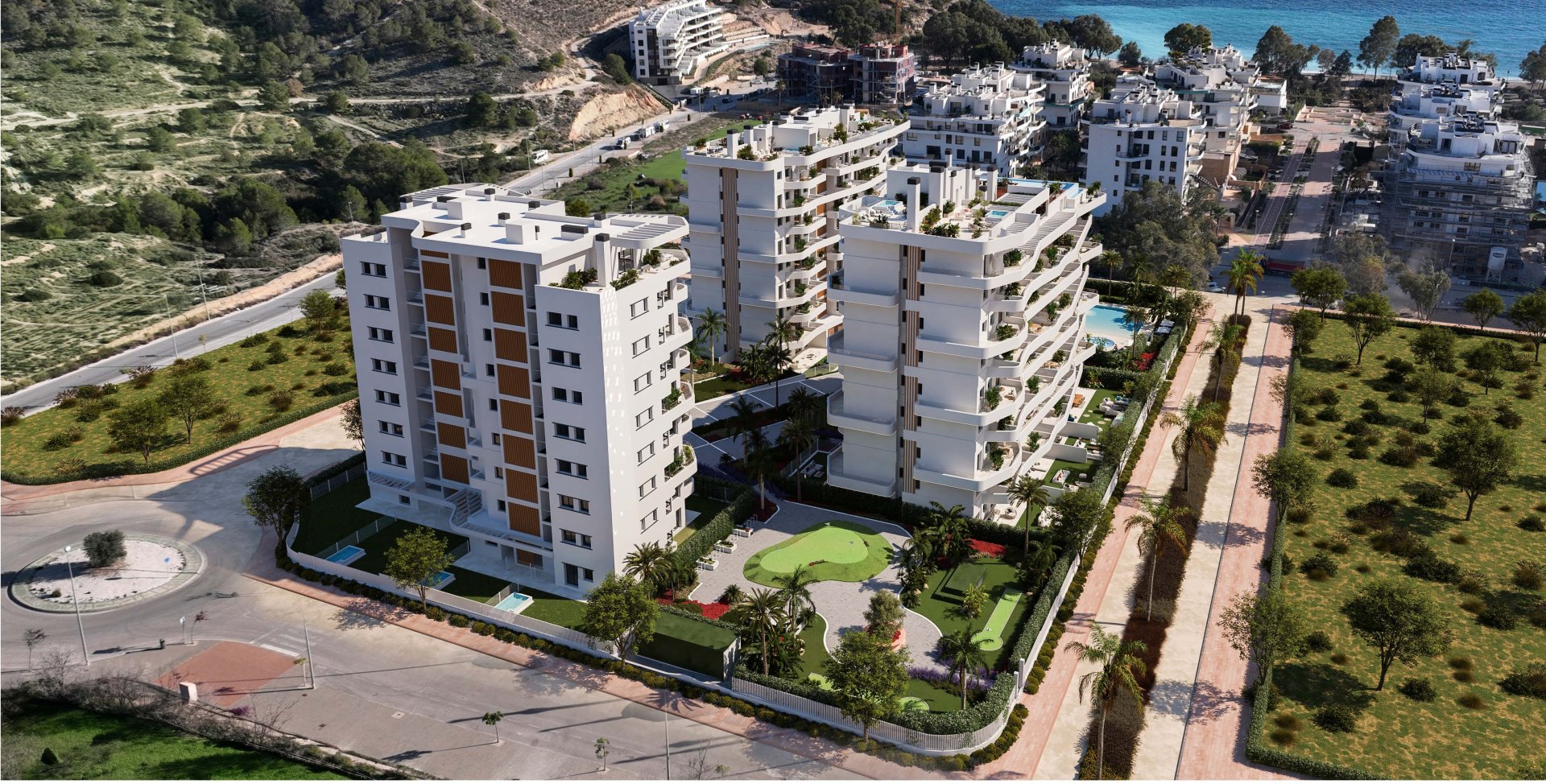 Apartamento en Villajoyosa, Alicante, España 2 dormitorios, 110 m2 No. 163481