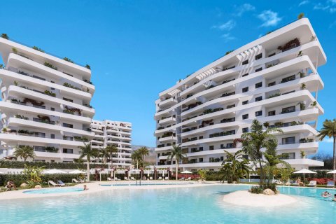 Lägenhet i Villajoyosa, Alicante, Spanien 2 sovrum, 110 kvm. Nr. 163481