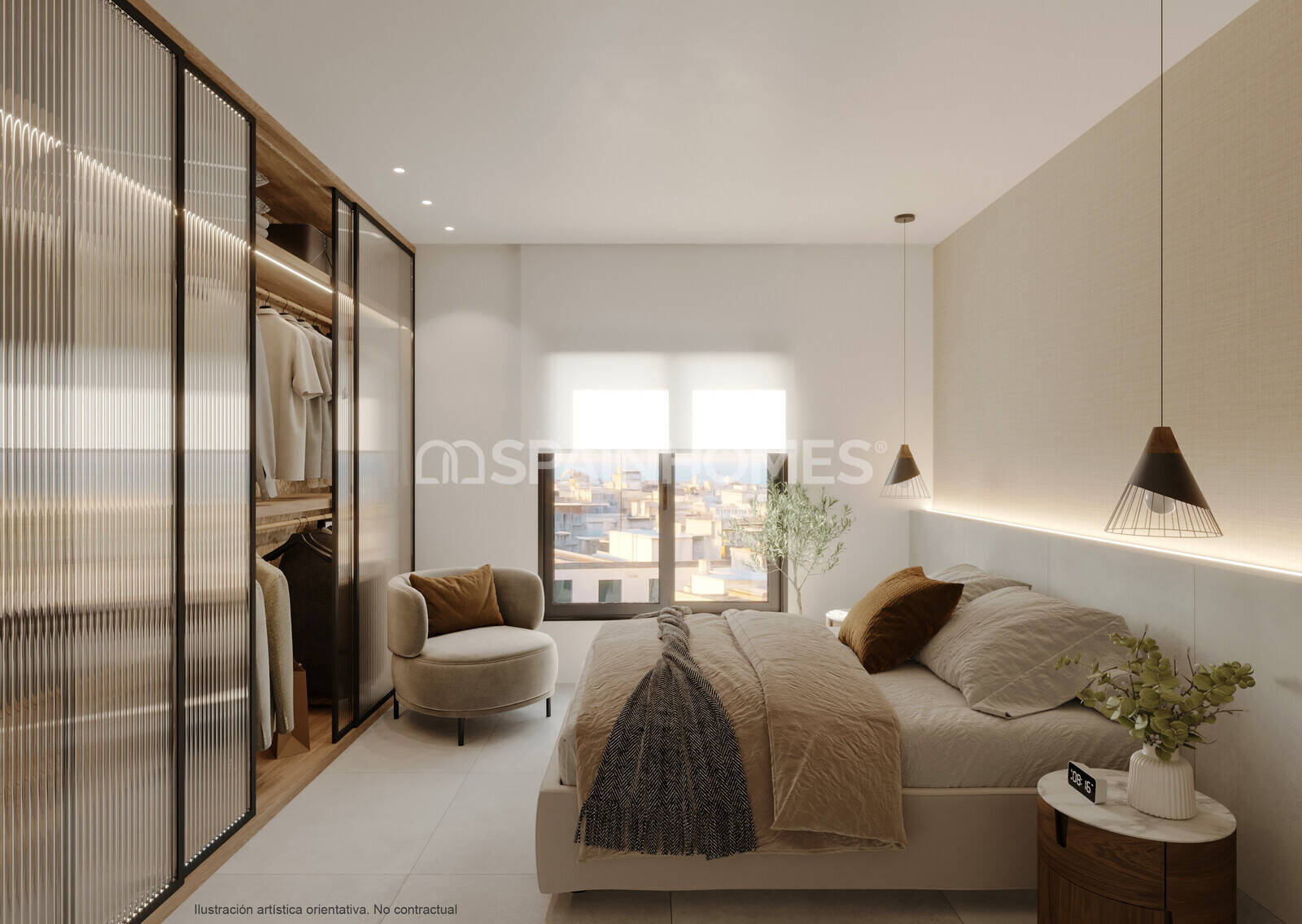Attico a Santa Pola, Alicante, Spagna 2 camere da letto, 65 mq. N° 142690