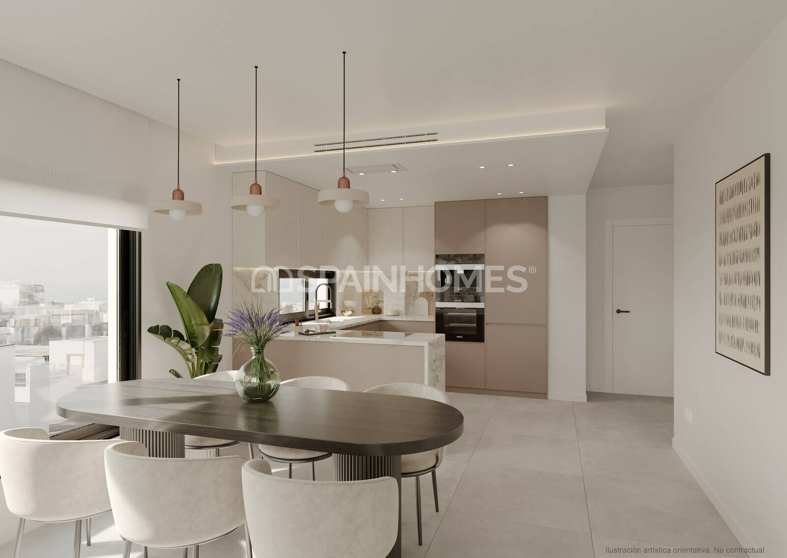 Penthouse w Santa Pola, Alicante, Hiszpania 3 sypialnie, 87 mkw. nr 142691