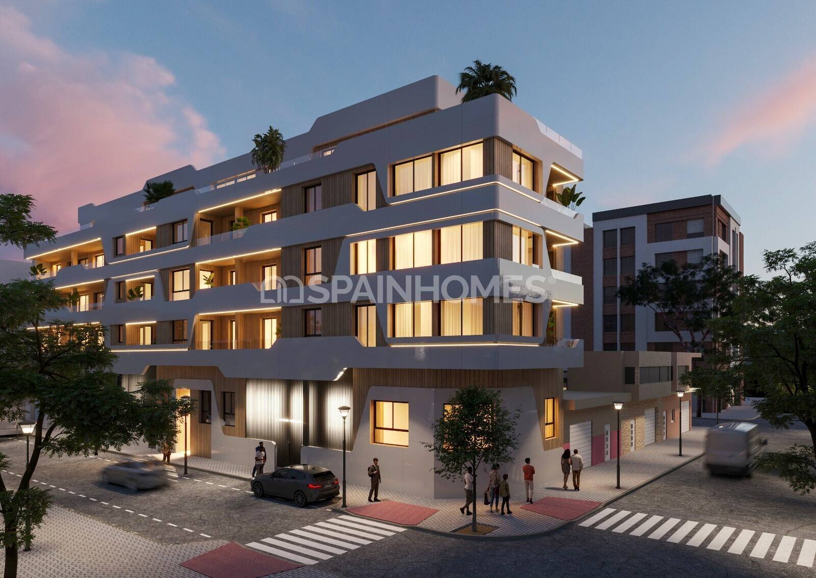 Penthouse w Santa Pola, Alicante, Hiszpania 3 sypialnie, 87 mkw. nr 142691