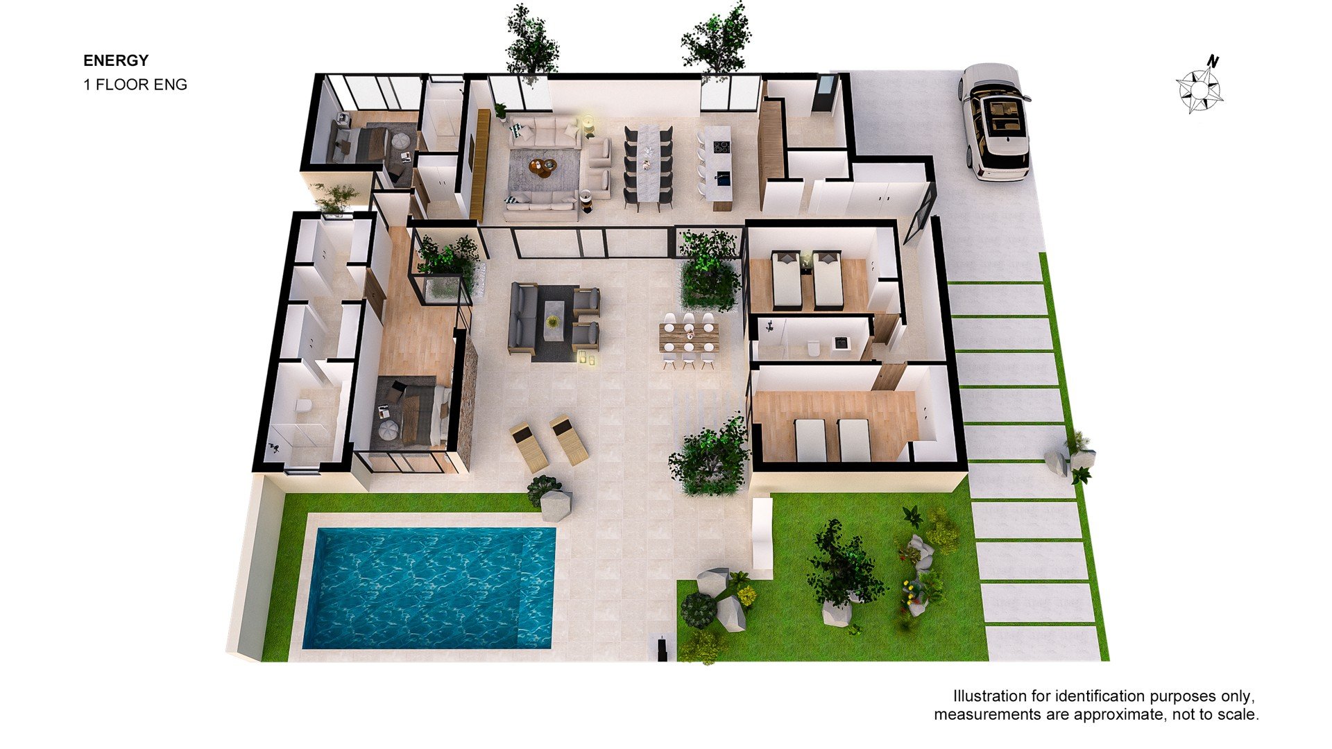 Villa in Murcia, Spain 4 bedrooms, 165 sq.m. No. 67728