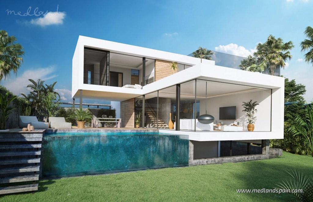 Villa Estepona, Malaga, Spānijā 4 istabas, 297 m2 Nr. 192940