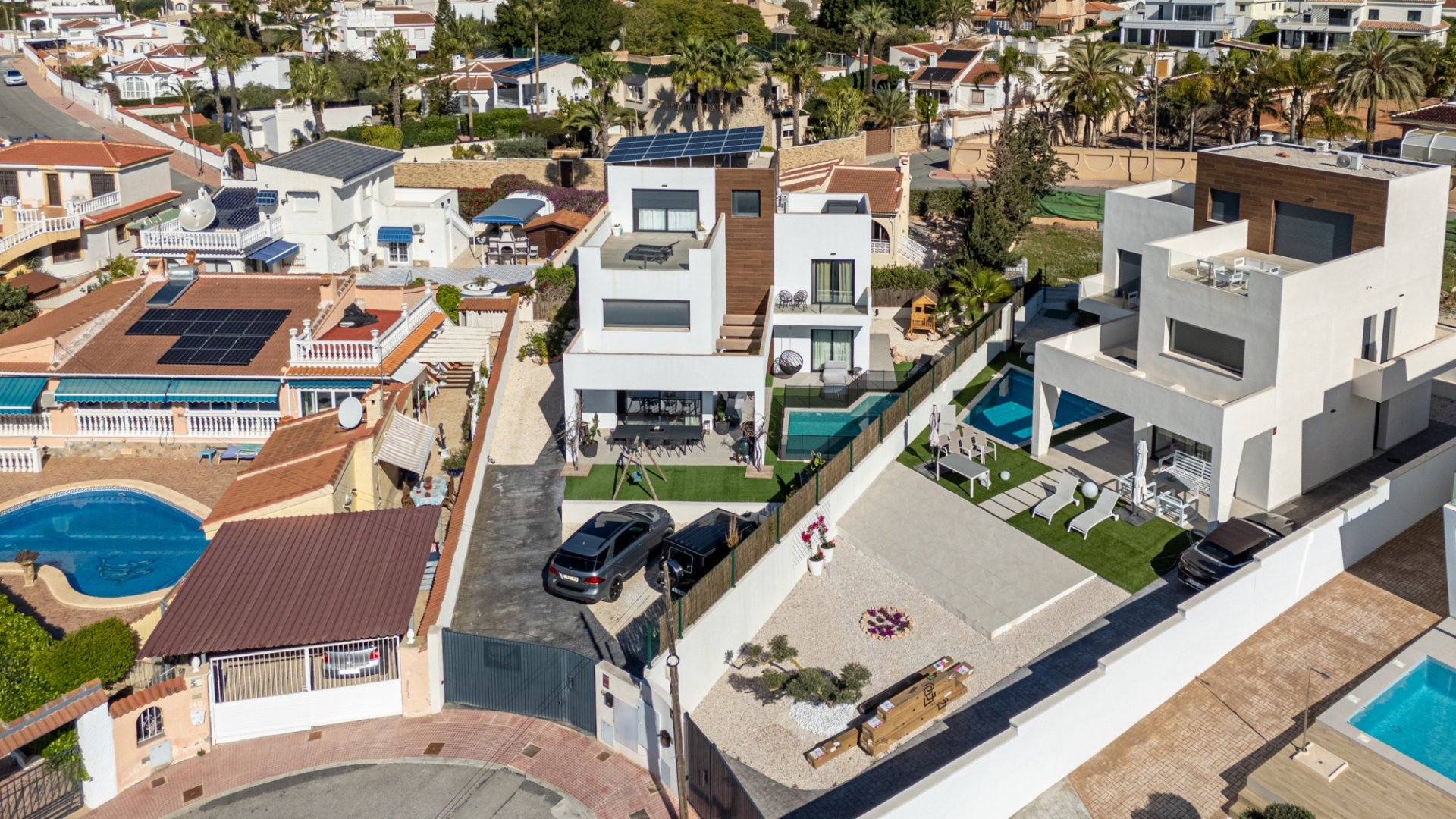 Villa i Ciudad Quesada, Alicante, Spanien 4 sovrum, 153 kvm. Nr. 144336