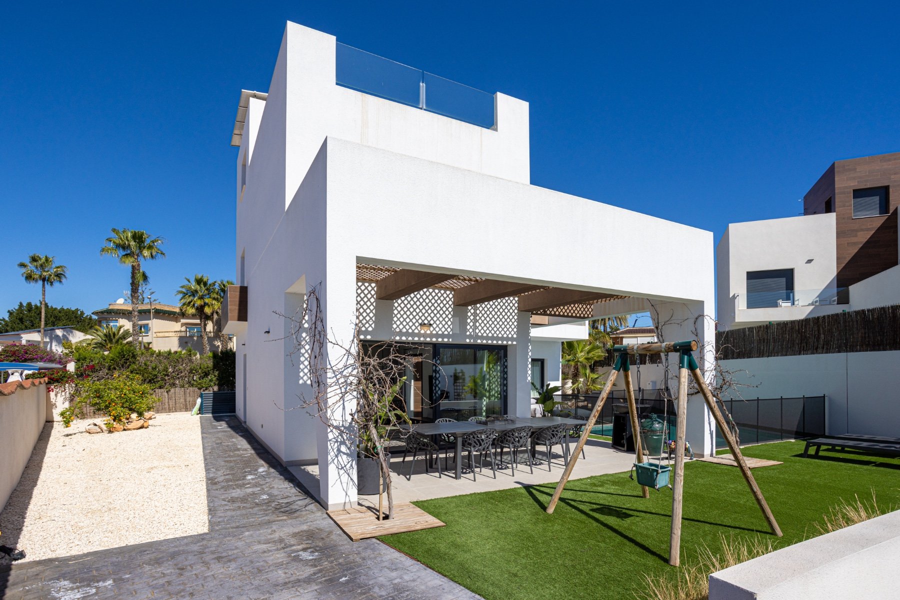 Villa i Ciudad Quesada, Alicante, Spanien 4 sovrum, 153 kvm. Nr. 144336