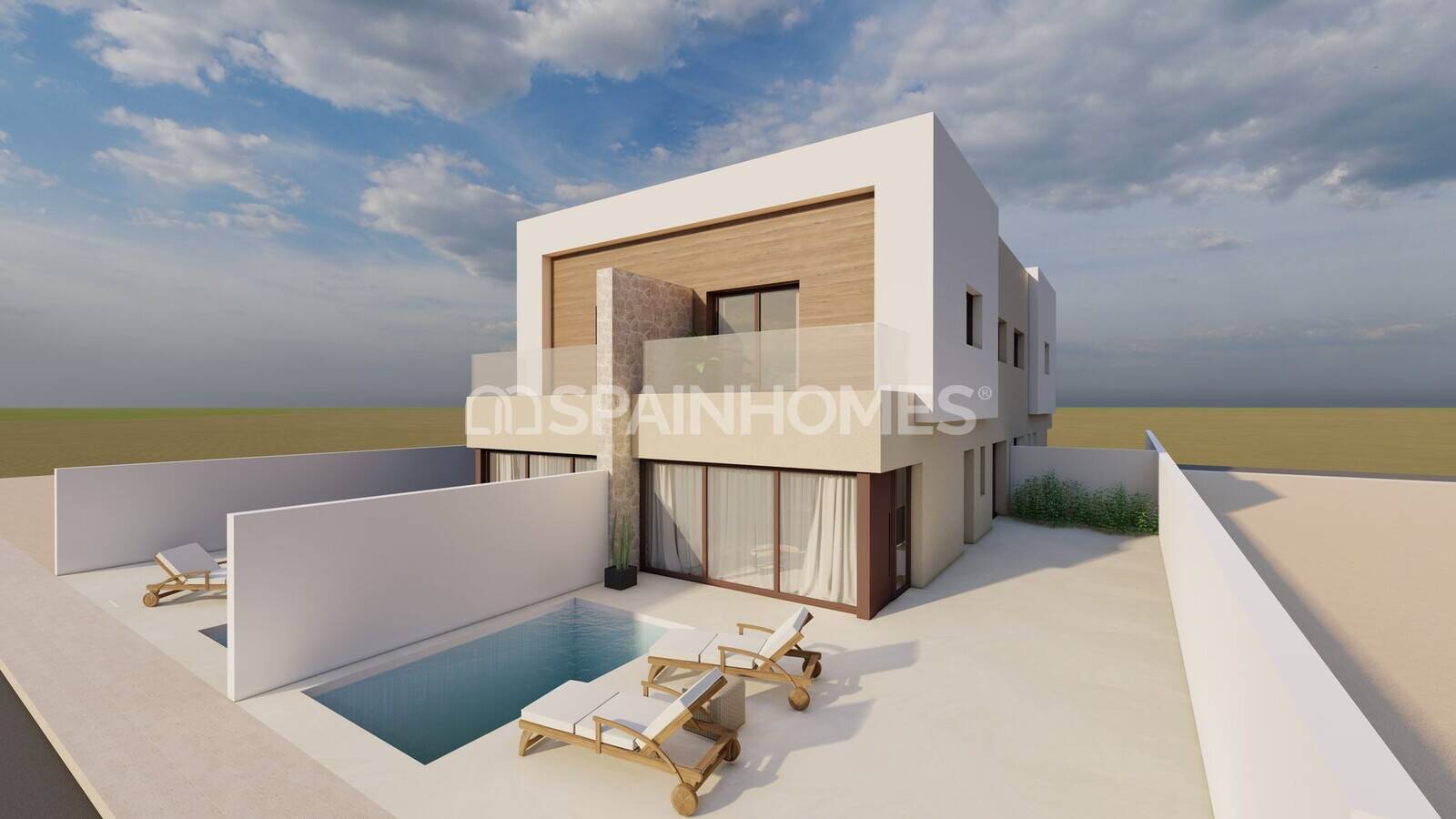 Villa en San Javier, Murcia, España 3 dormitorios, 120 m2 No. 167755