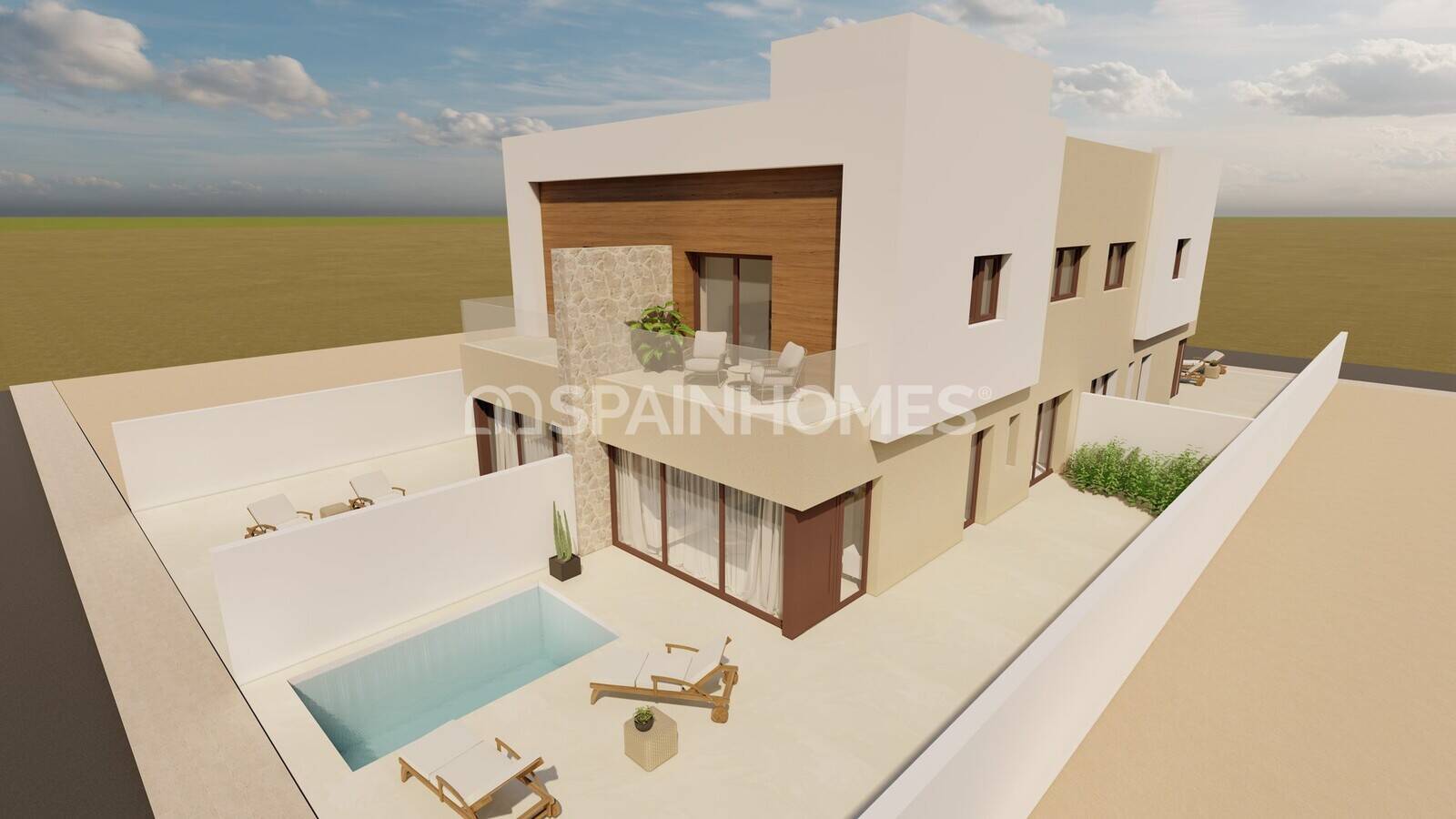 Villa en San Javier, Murcia, España 3 dormitorios, 120 m2 No. 167755