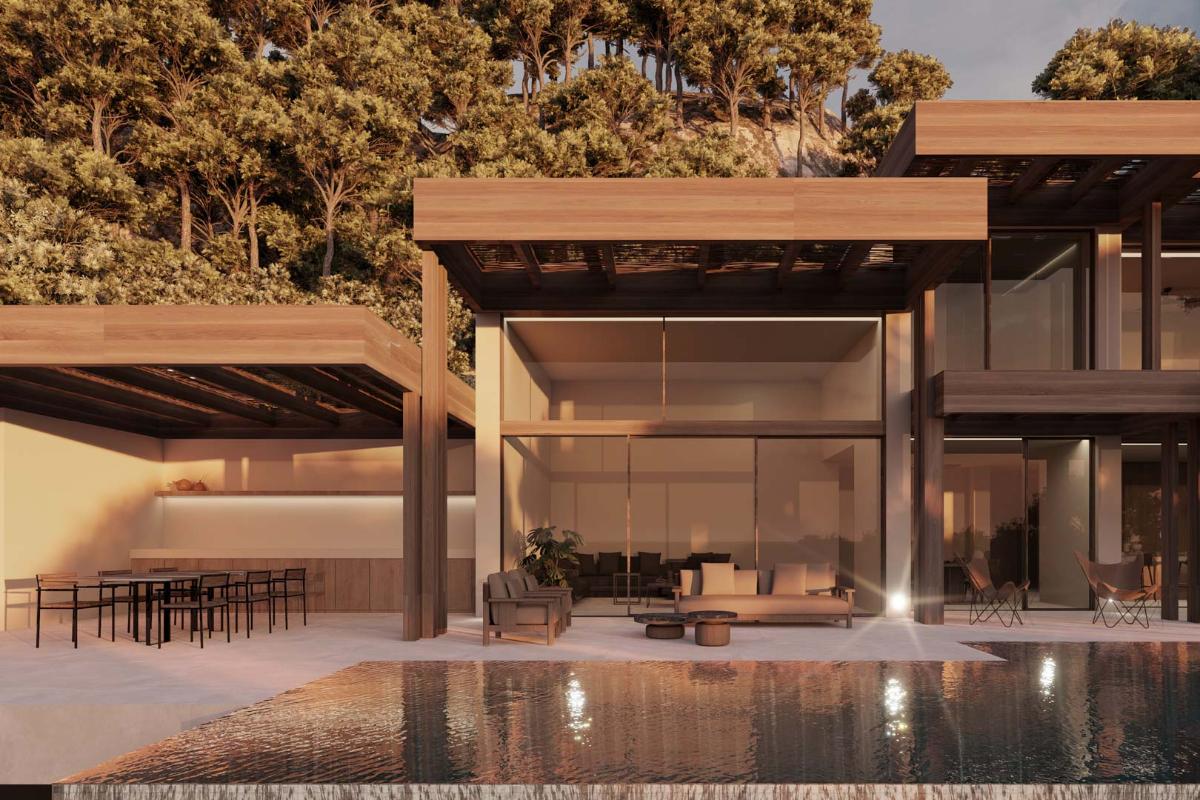 Villa en Benissa, Alicante, España 6 dormitorios, 500 m2 No. 80771