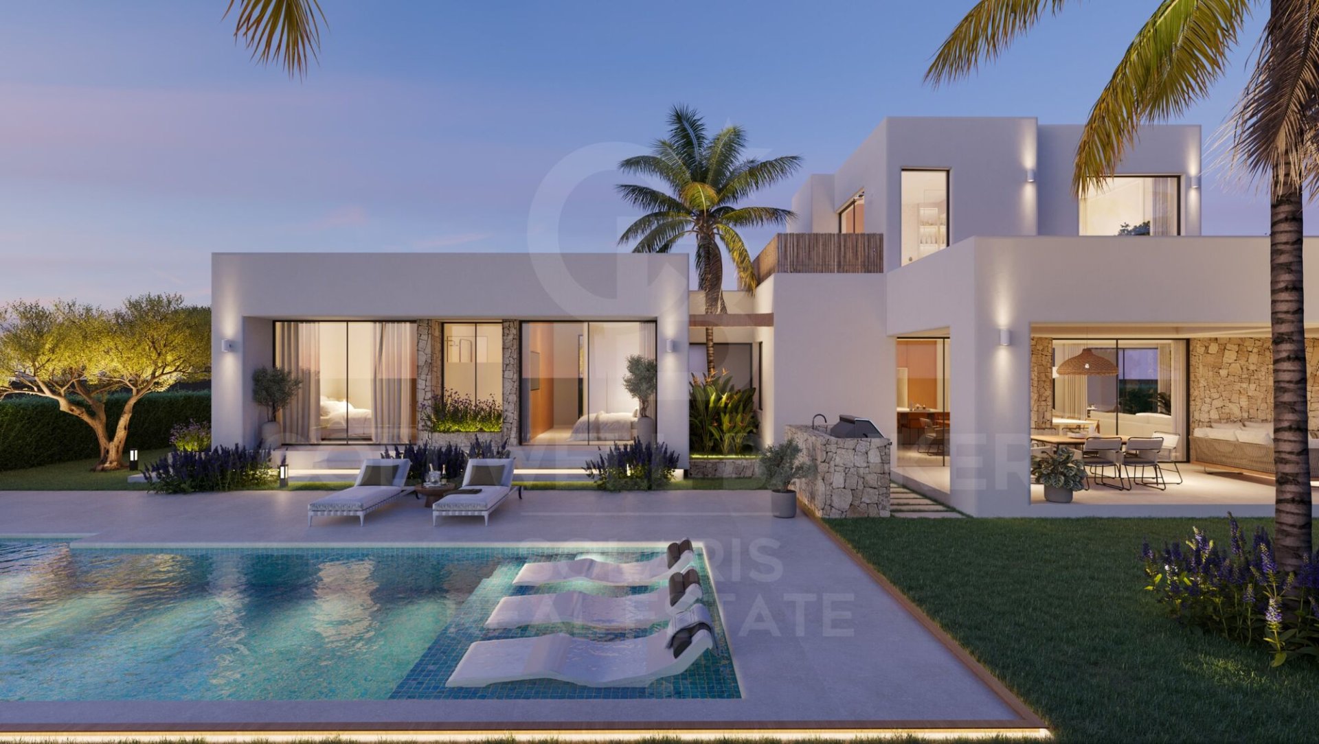 Villa in Javea, Alicante, Spain 5 bedrooms, 389 sq.m. No. 159593