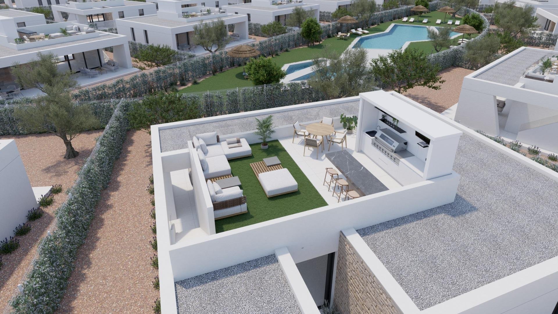 Villa in Fuente Alamo, Murcia, Spanien 3 Schlafzimmer, 111 m2 Nr. 180633