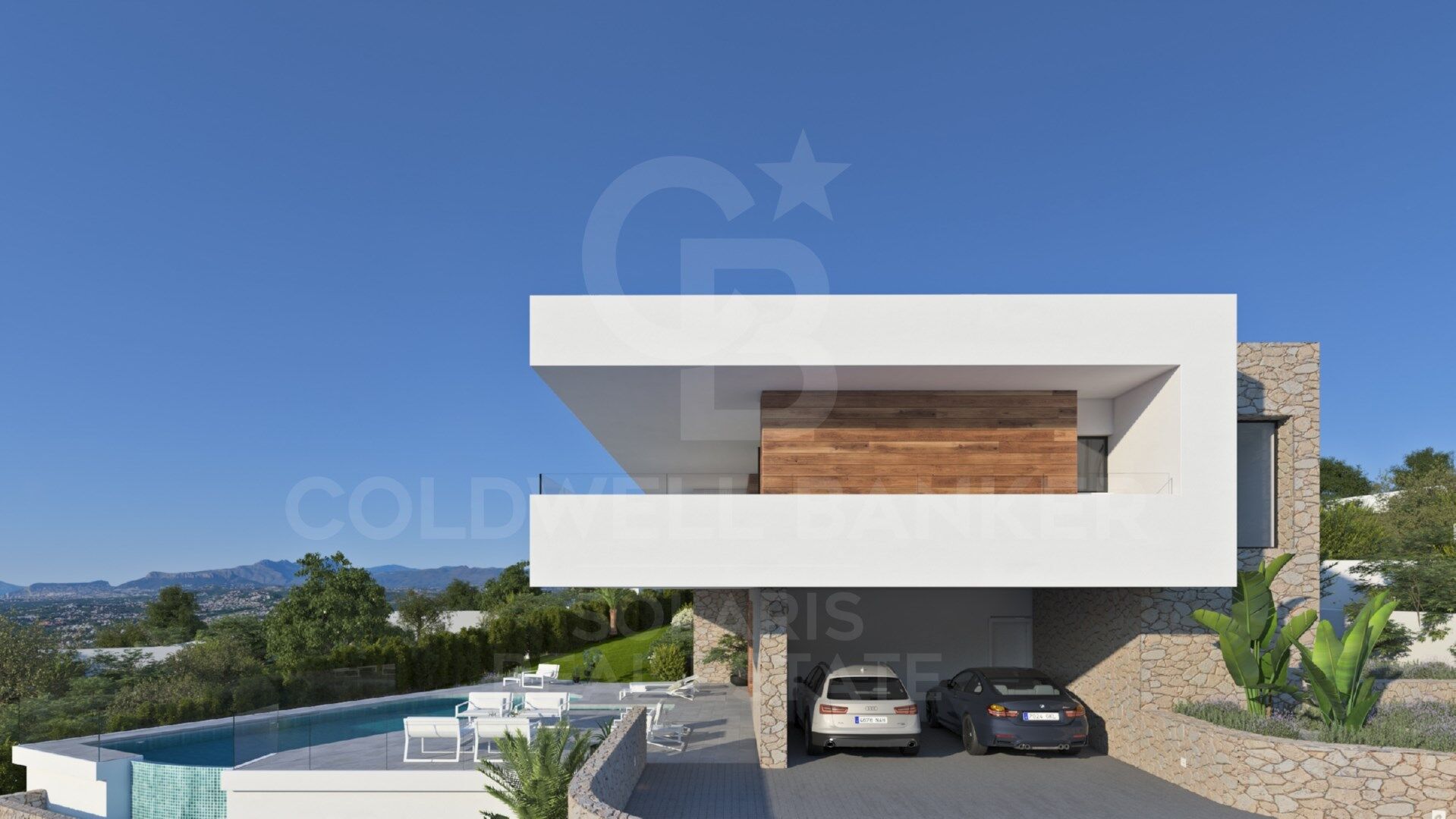 Villa i Benitachell, Alicante, Spanien 3 sovrum, 613 kvm. Nr. 160327