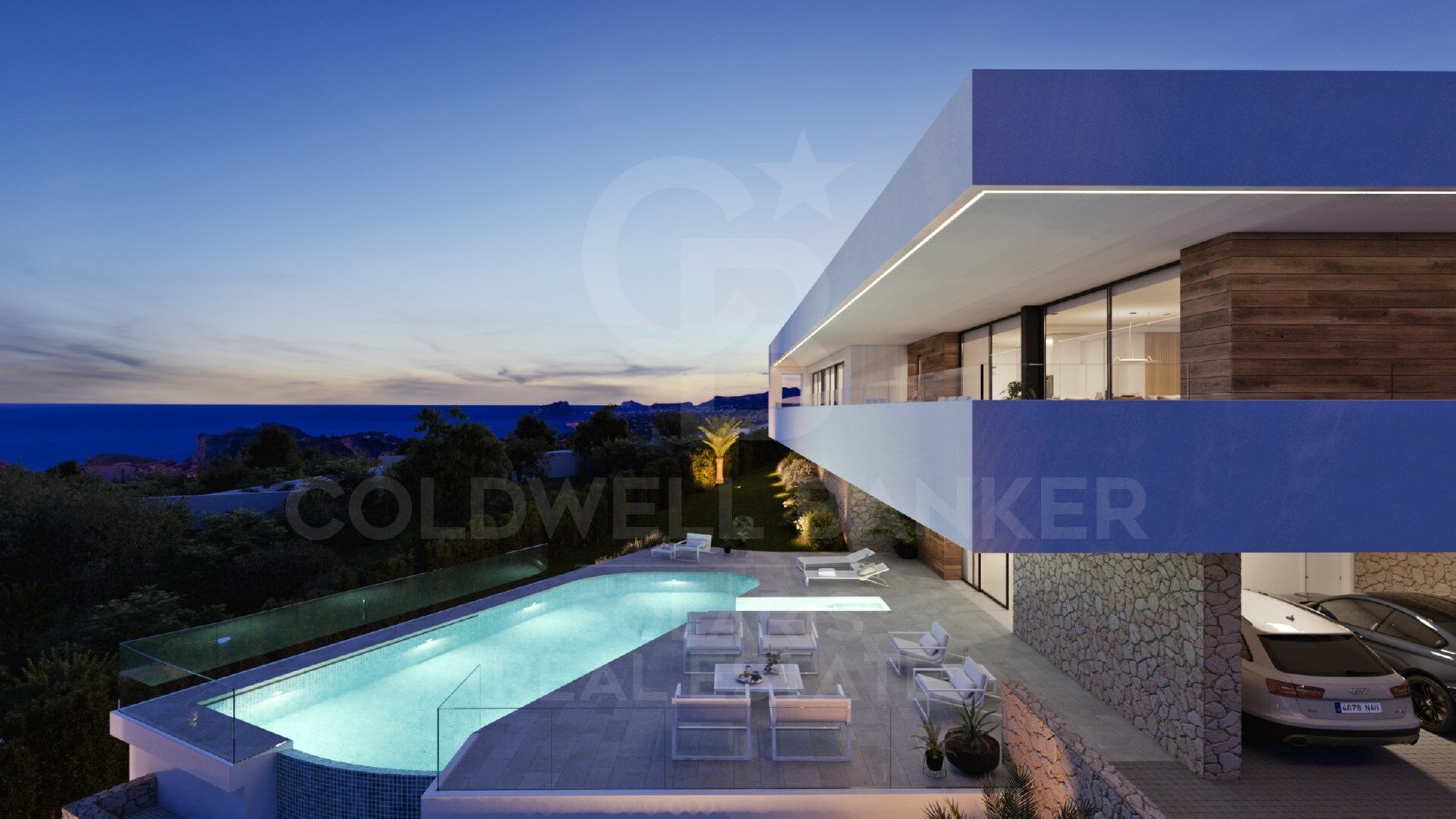 Villa i Benitachell, Alicante, Spanien 3 sovrum, 613 kvm. Nr. 160327
