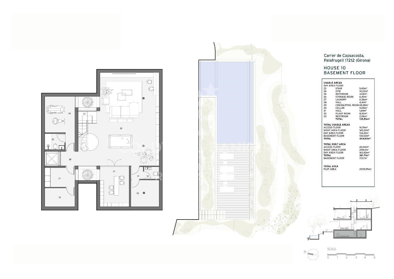 House à Palafrugell, Girona, Espagne 5 chambres, 445 m2 No. 160331
