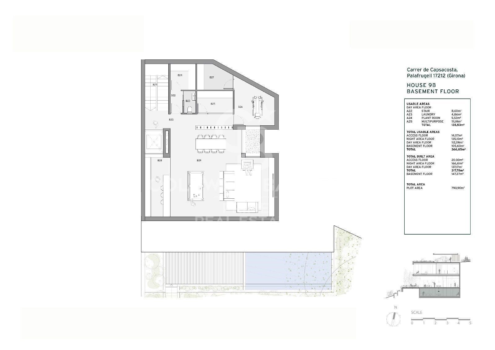 House à Palafrugell, Girona, Espagne 3 chambres, 396 m2 No. 160332
