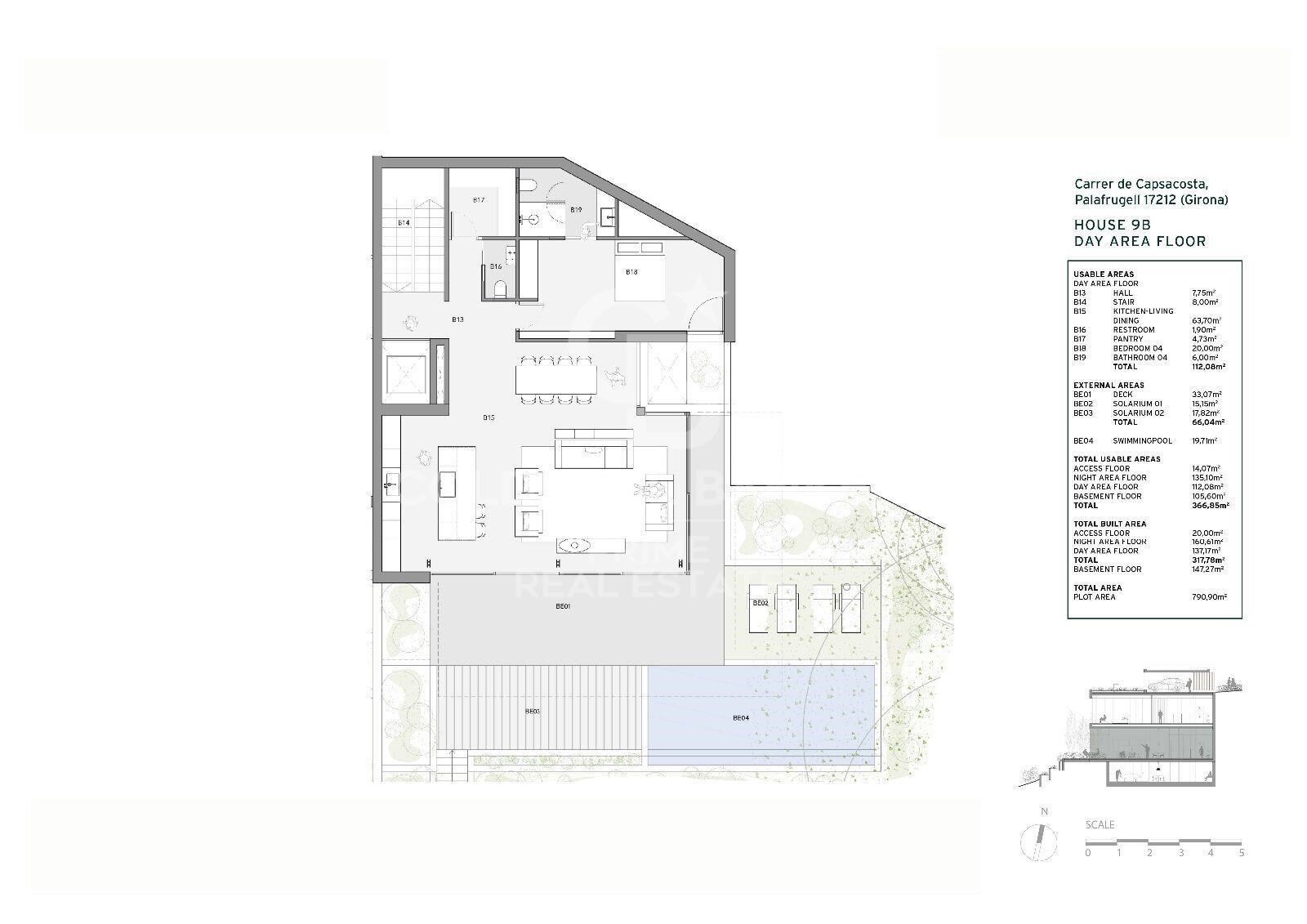 House à Palafrugell, Girona, Espagne 3 chambres, 396 m2 No. 160332
