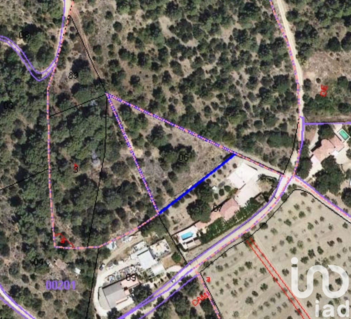 Land plot in Castellvell del Camp, Tarragona, Spain 2462 sq.m. No. 185688