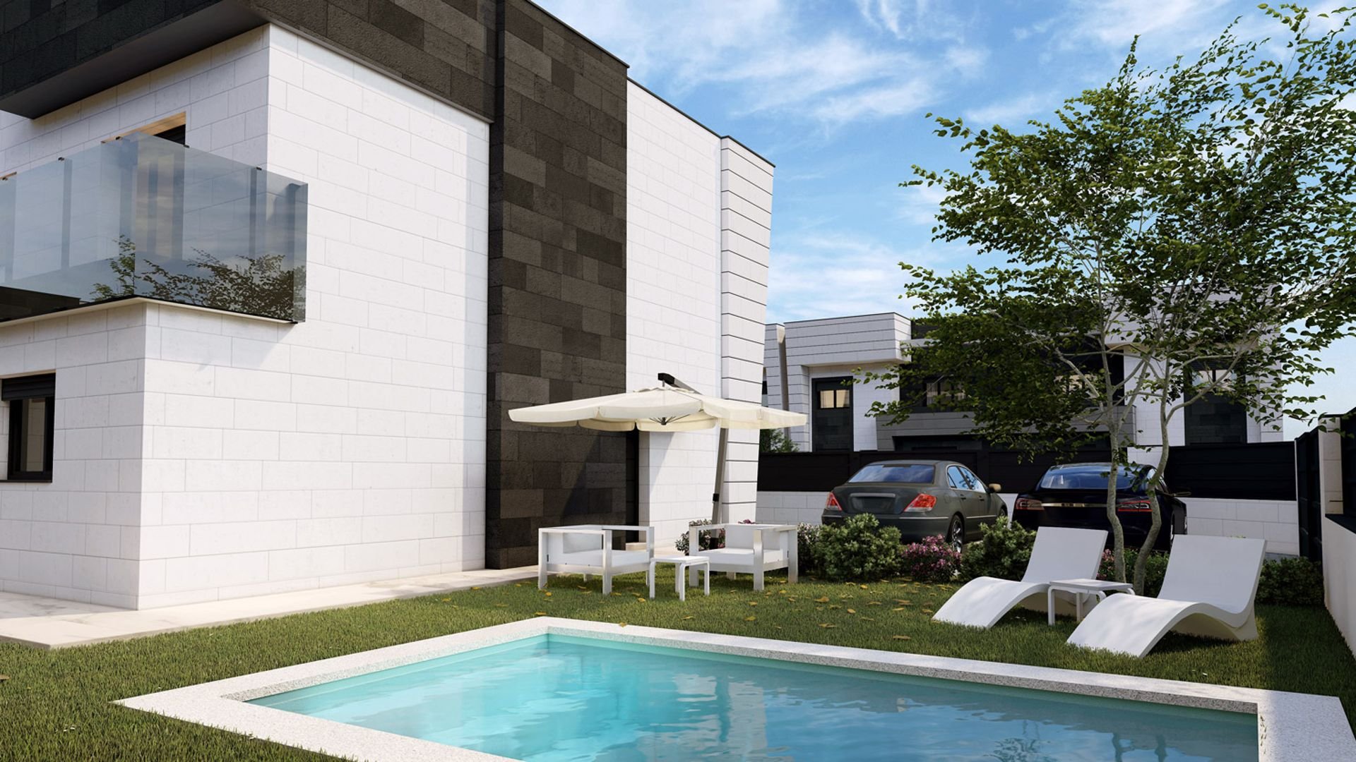 Residencial Fuentes Claras i Cubas de la Sagra, Madrid, Spanien Nr. 76111