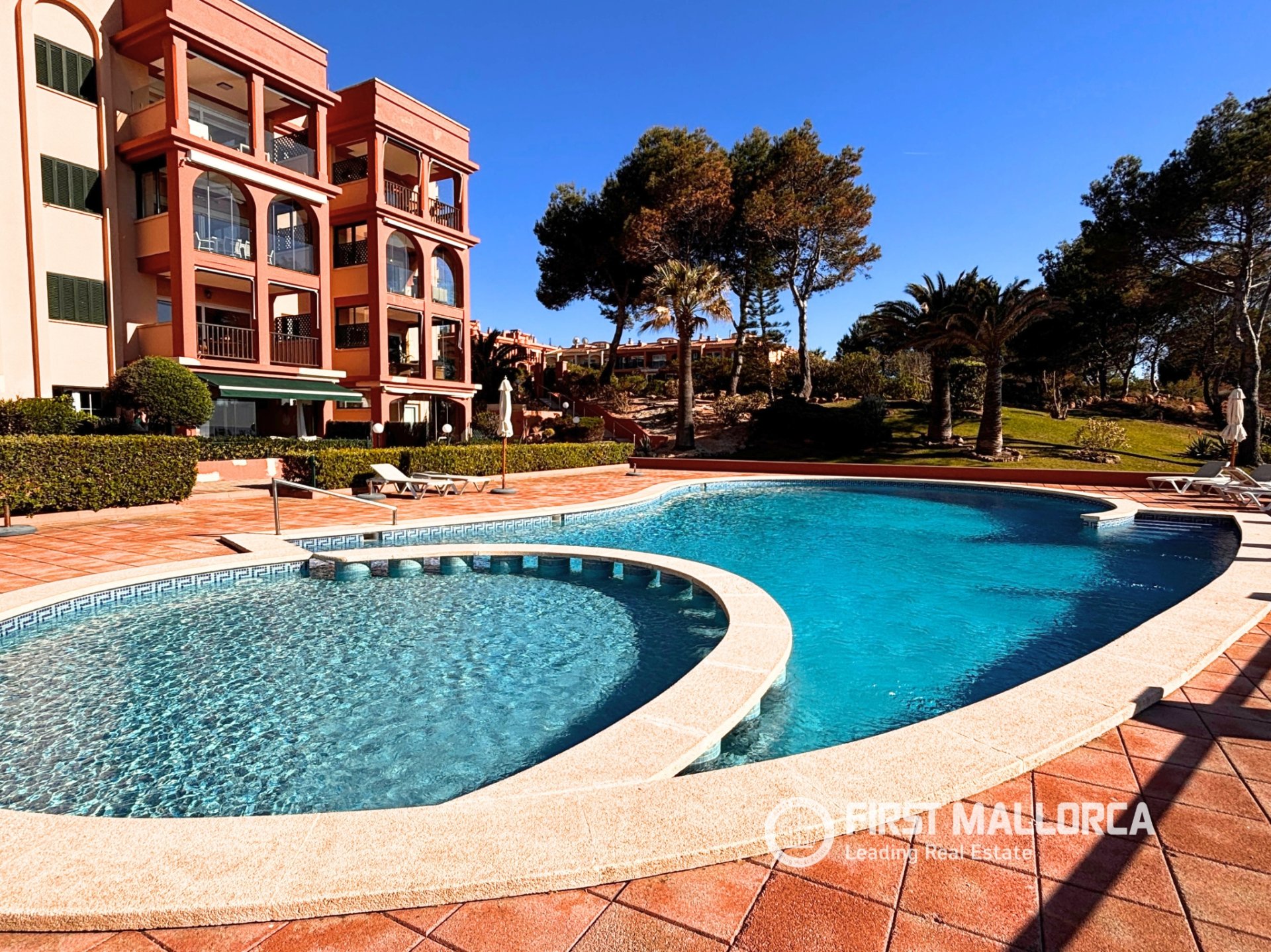 Lägenhet i Port Adriano, Mallorca, Spanien 2 sovrum, 105 kvm. Nr. 164873