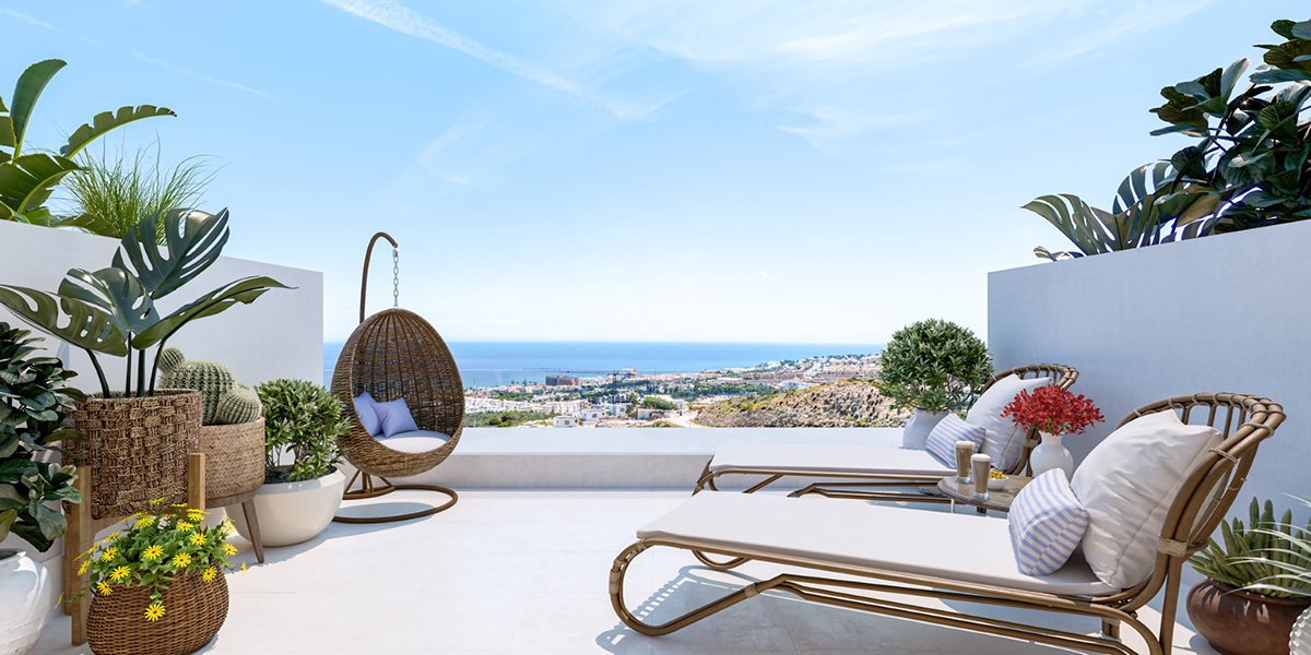 Dúplex en Mijas, Málaga, España 4 dormitorios, 170 m2 No. 149419
