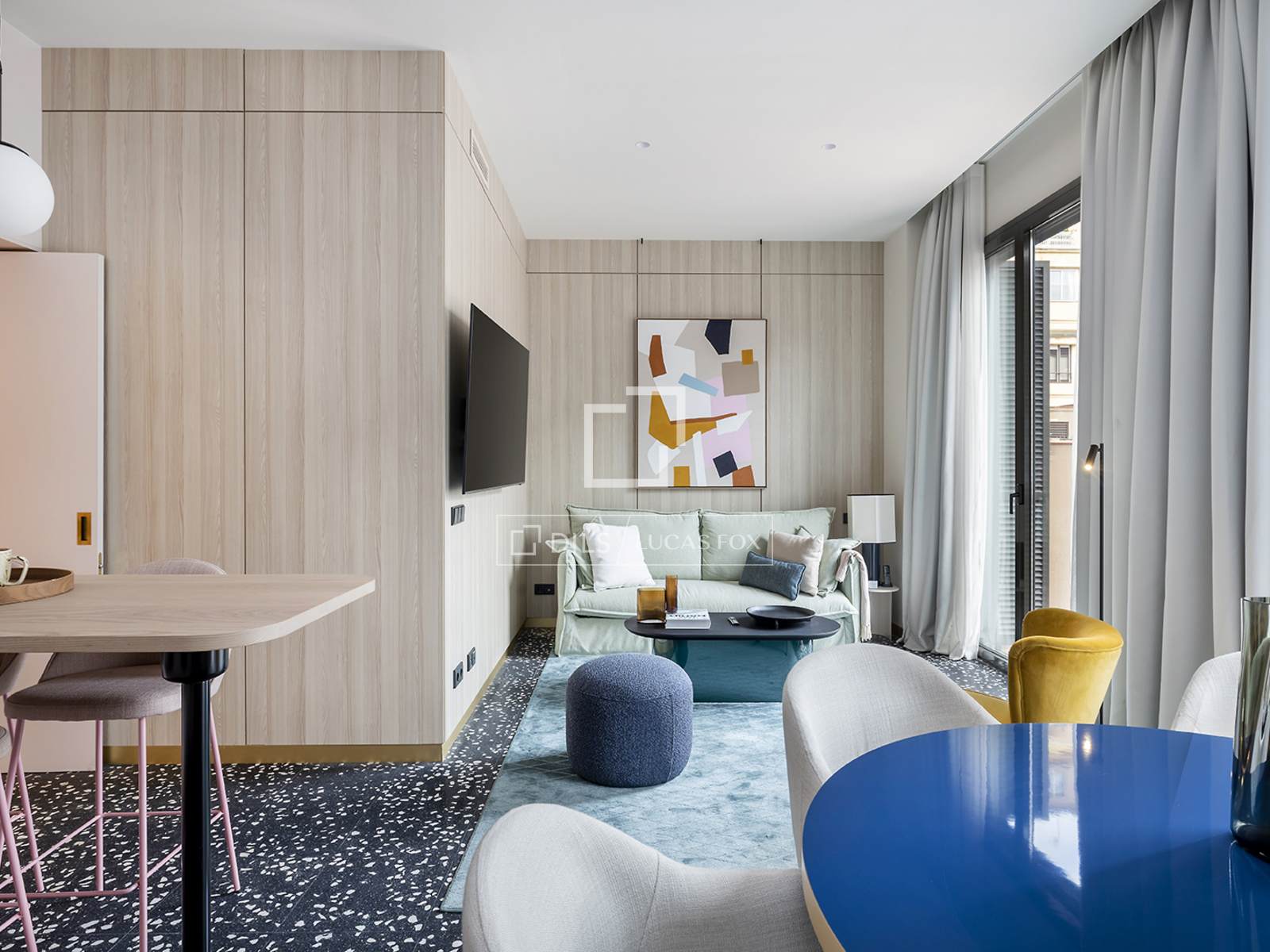 Apartment in Barcelona, Spain 2 bedrooms, 80 sq.m. No. 151012