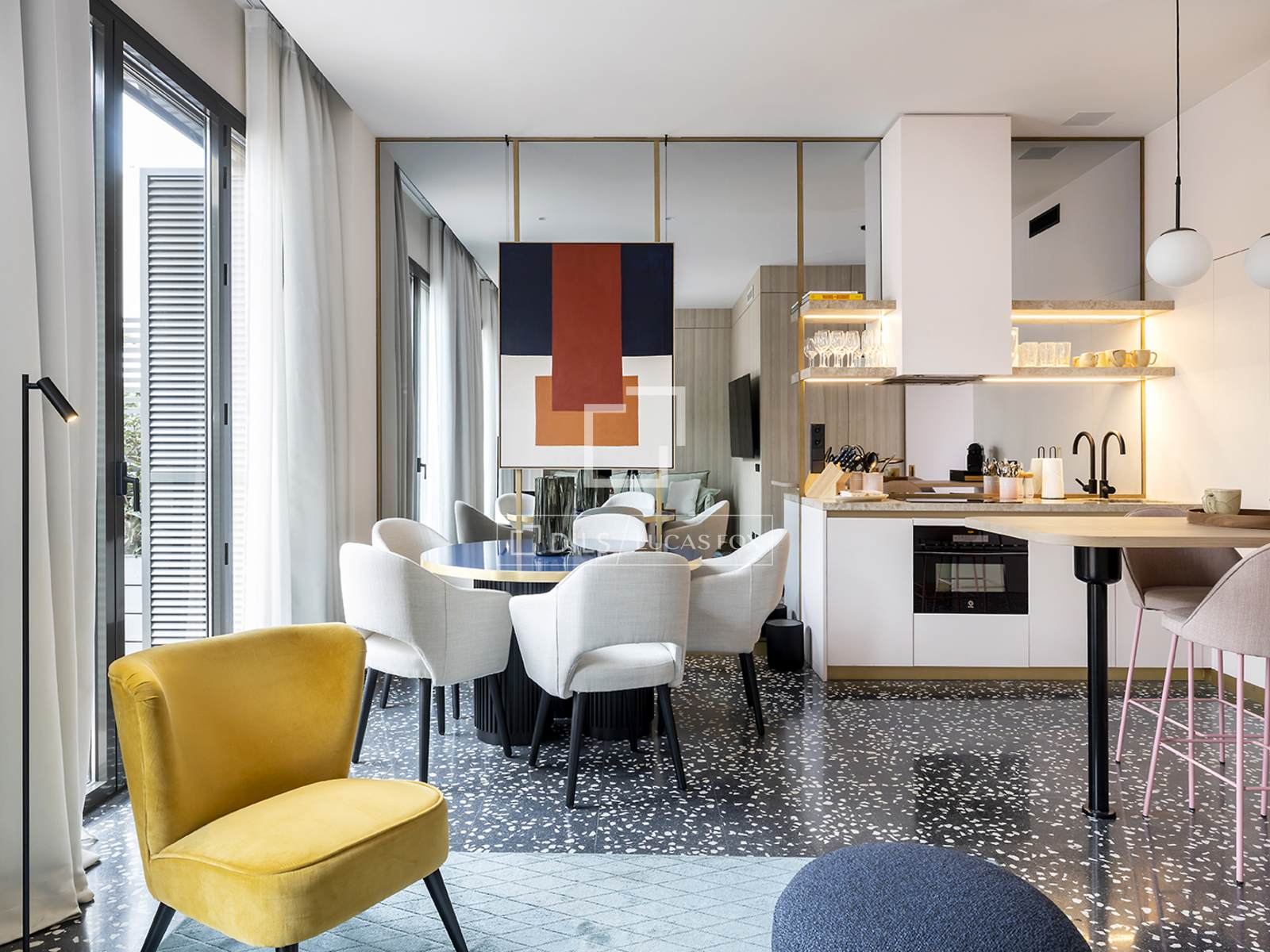 Apartment in Barcelona, Spain 2 bedrooms, 80 sq.m. No. 151012
