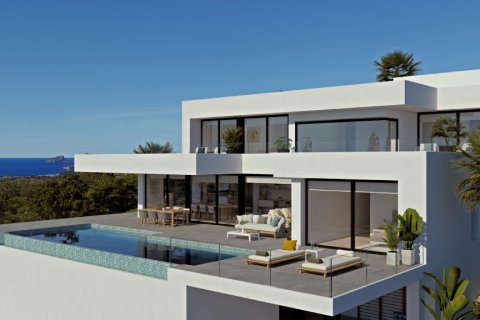 Willa w Moraira, Alicante, Hiszpania 4 sypialnie, 783 mkw. nr 144994