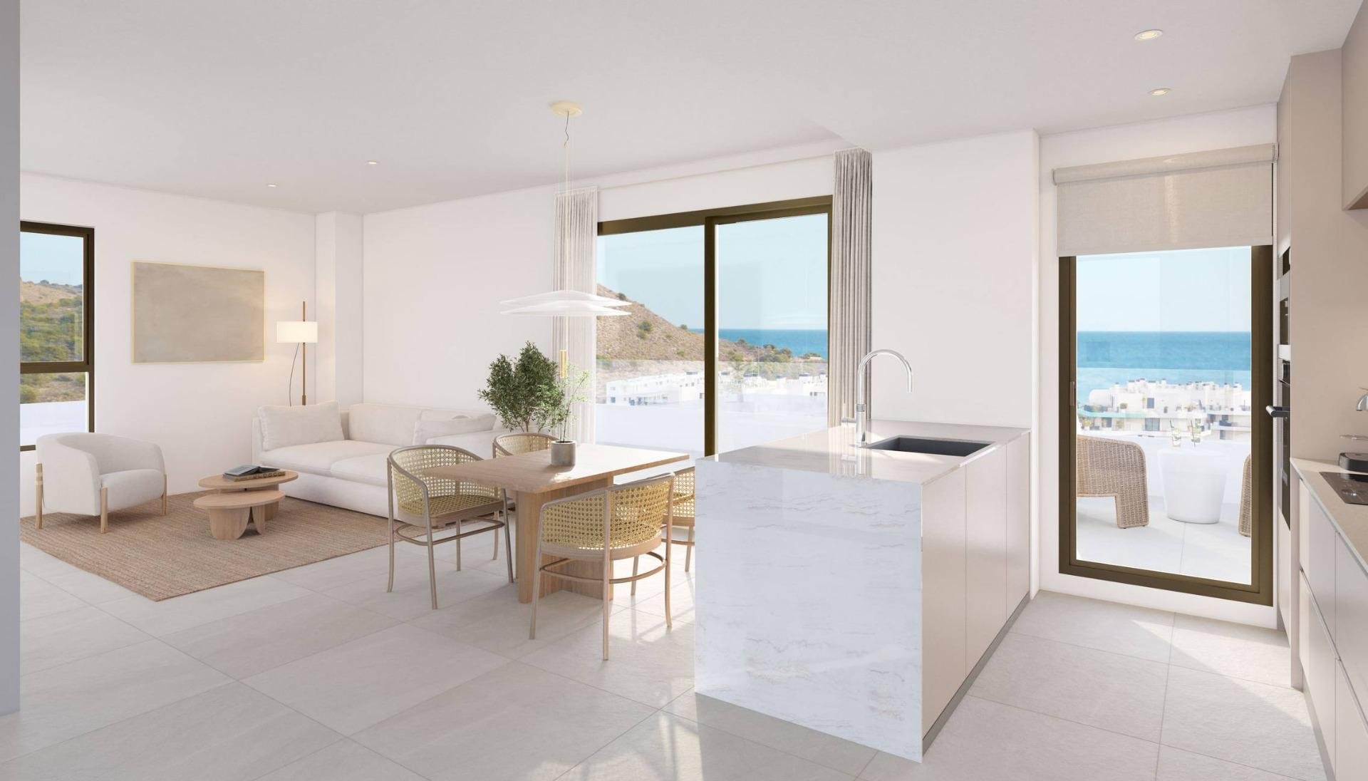 Apartament w Villajoyosa, Alicante, Hiszpania 3 sypialnie, 111 mkw. nr 181075