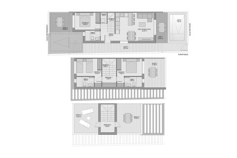 Layout 3 bedroom, 81.75 sq.m in ESTRELLA DE LA RIBERA in Santiago de la Ribera, Spain №178222