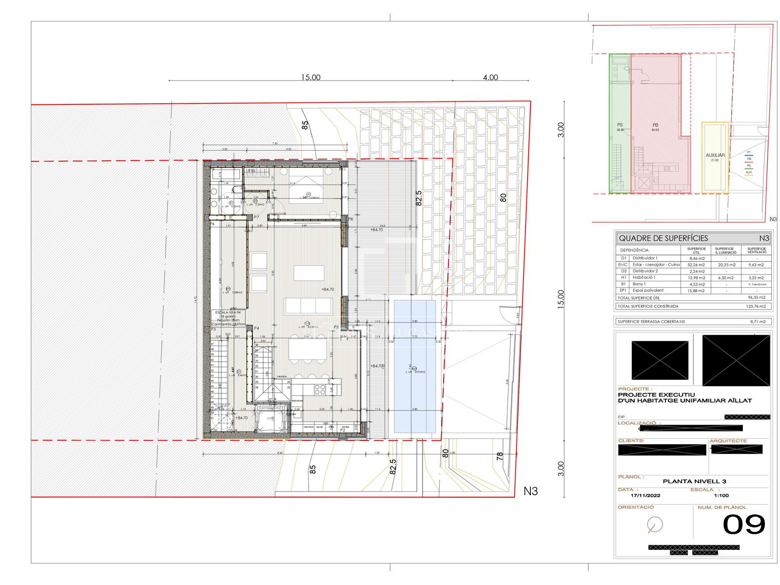 Villa en Castelldefels, Barcelona, España 4 dormitorios, 440 m2 No. 150408