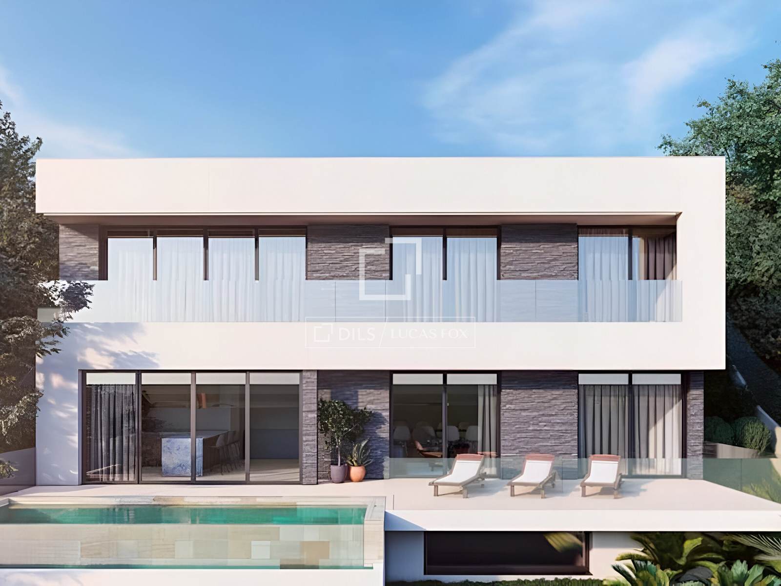 Villa en Castelldefels, Barcelona, España 4 dormitorios, 440 m2 No. 150408