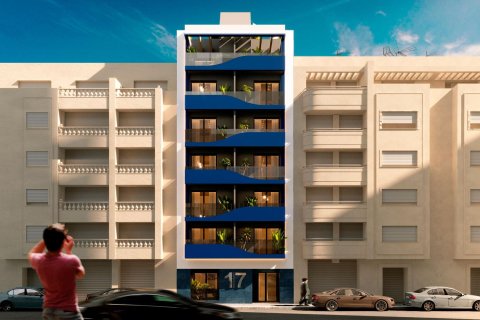 Lägenhet i Torrevieja, Alicante, Spanien 2 sovrum, 80 kvm. Nr. 165546