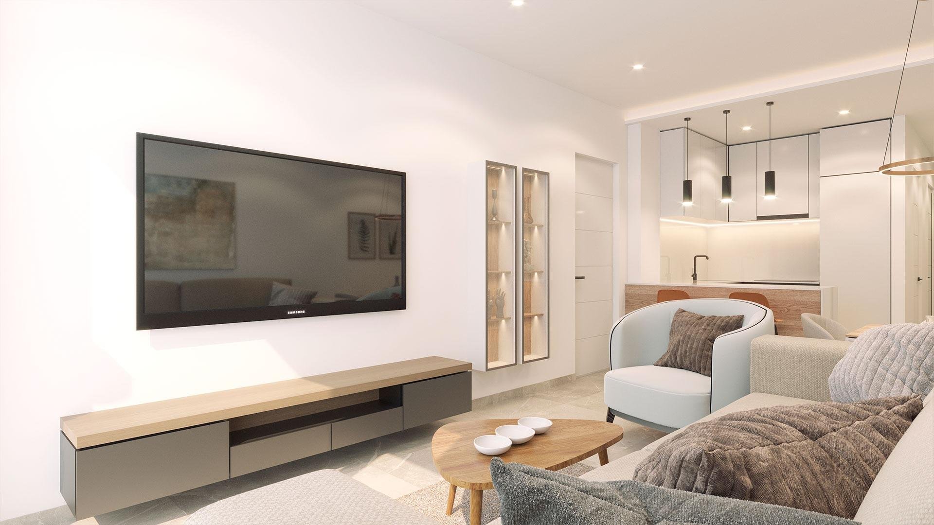 Apartment à Torrevieja, Alicante, Espagne 2 chambres, 80 m2 No. 165546