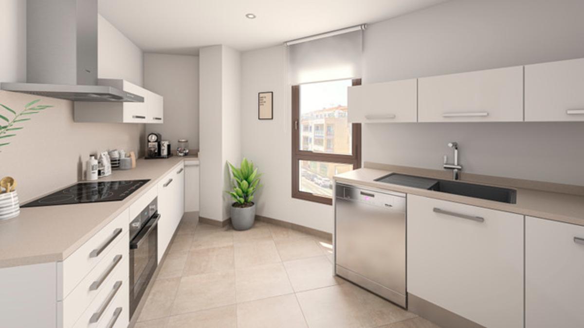 Appartamento a Moraira, Alicante, Spagna 3 camere da letto, 87 mq. N° 80287