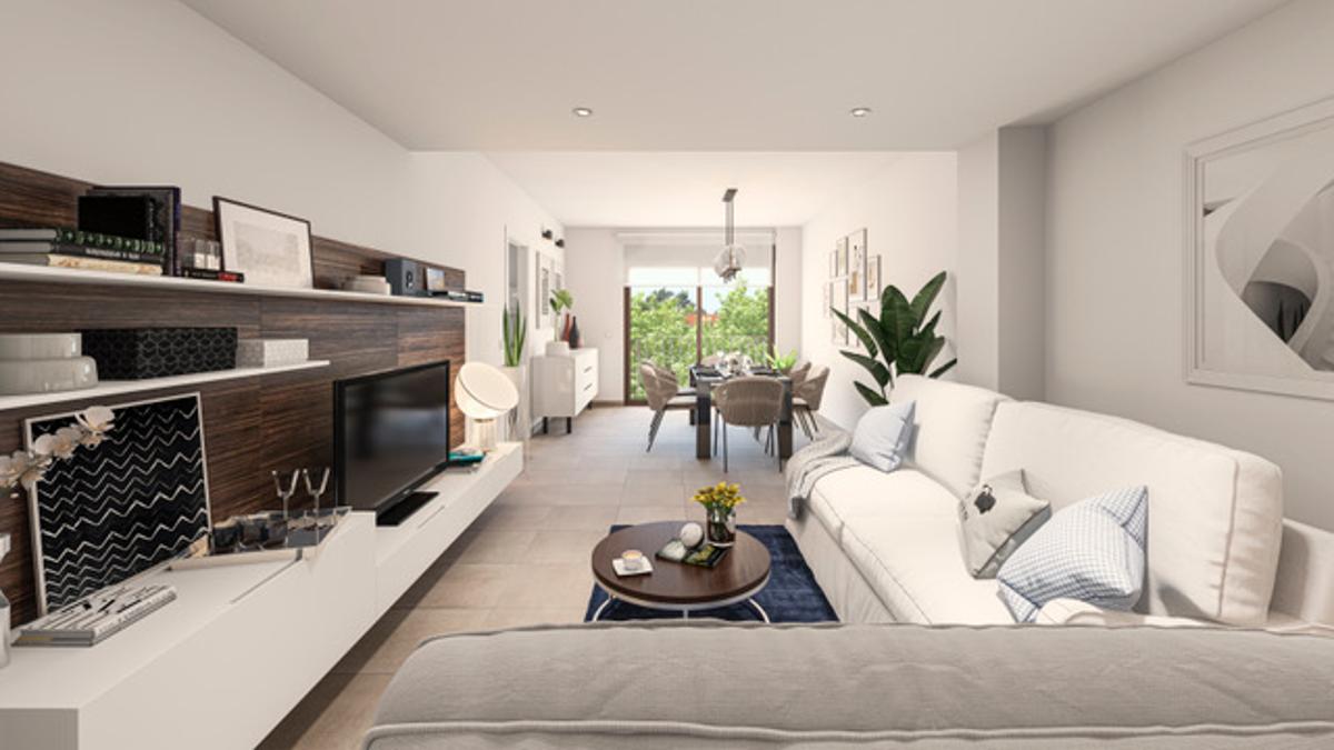 Appartamento a Moraira, Alicante, Spagna 3 camere da letto, 87 mq. N° 80287