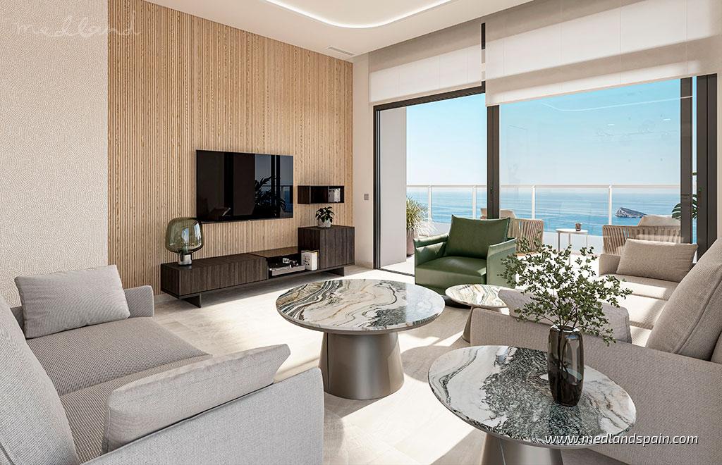 Wohnung in Benidorm, Alicante, Spanien 2 Schlafzimmer, 87 m2 Nr. 132997