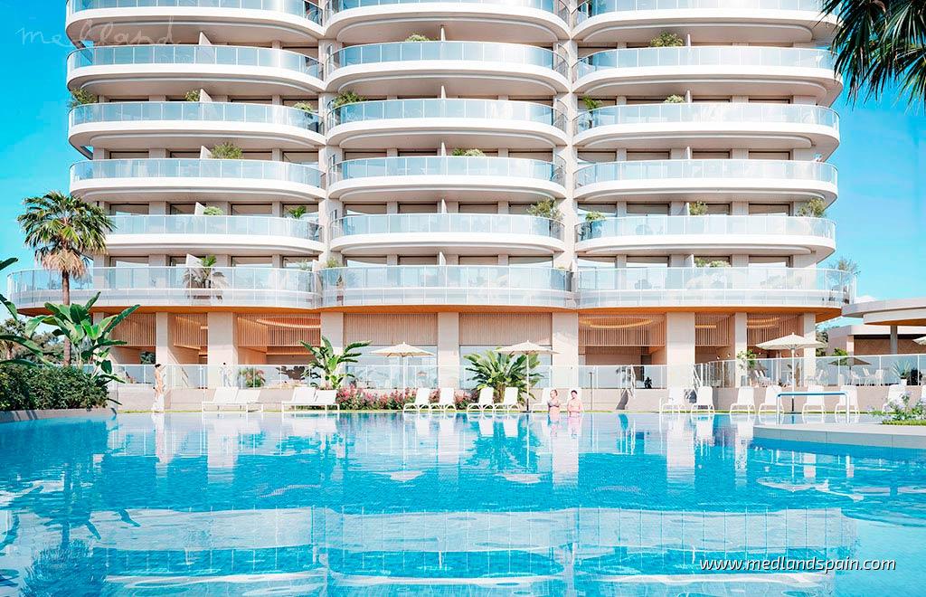 Wohnung in Benidorm, Alicante, Spanien 2 Schlafzimmer, 87 m2 Nr. 132997