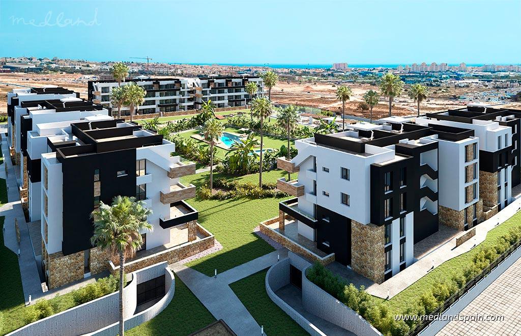 Apartamento en Torrevieja, Alicante, España 2 dormitorios, 77 m2 No. 132994